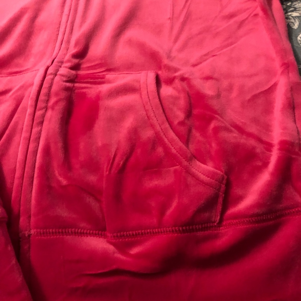 NIB Juicy Couture X Mean Girls Ladies Velour Full Zip Hoodie - Picture 4 of 14